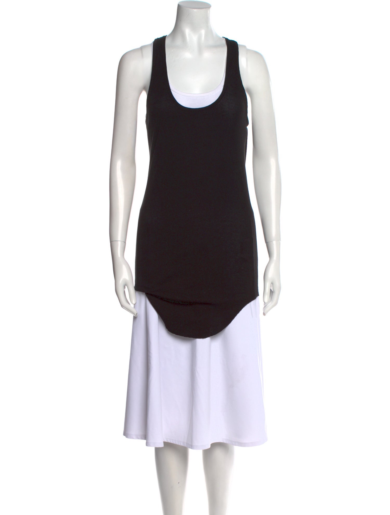 Rick Owens Scoop Neck Sleeveless Top