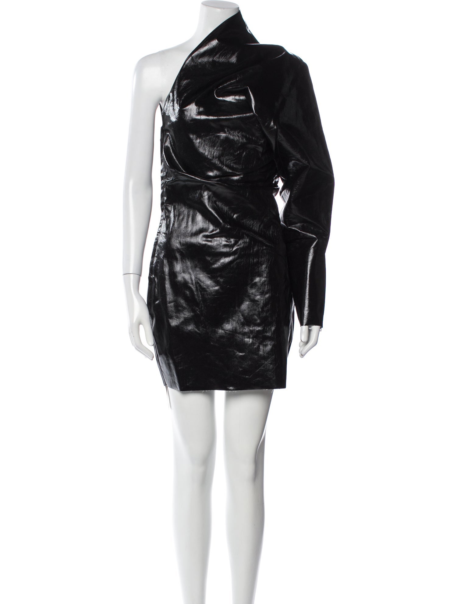 Rick Owens One-Shoulder Mini Dress