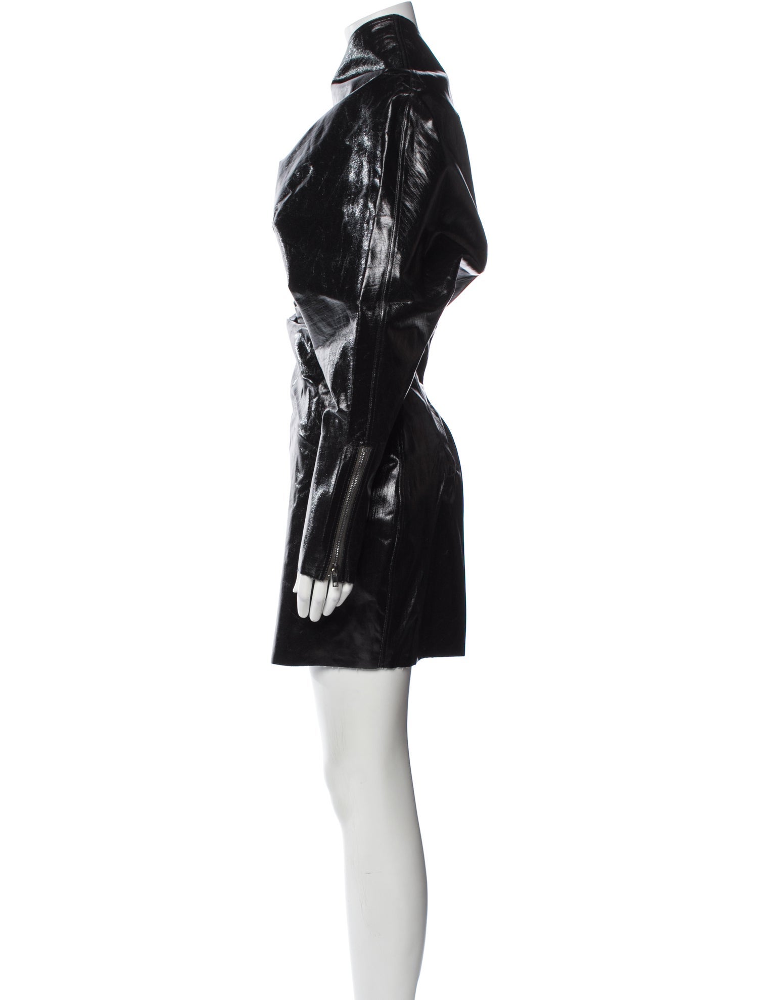 Rick Owens One-Shoulder Mini Dress