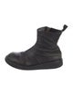 Rick Owens Leather Boots