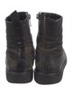 Rick Owens Leather Boots