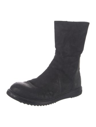 Rick Owens Suede Boots