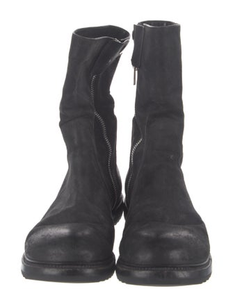 Rick Owens Suede Boots