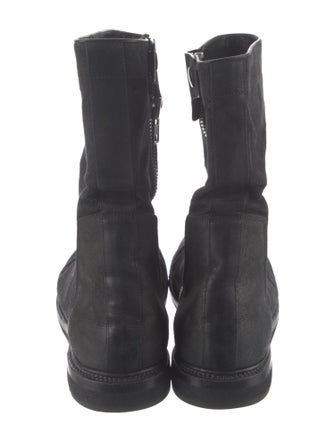 Rick Owens Suede Boots