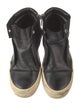 Rick Owens Leather Lasercut Accents Sneakers