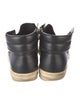 Rick Owens Leather Lasercut Accents Sneakers