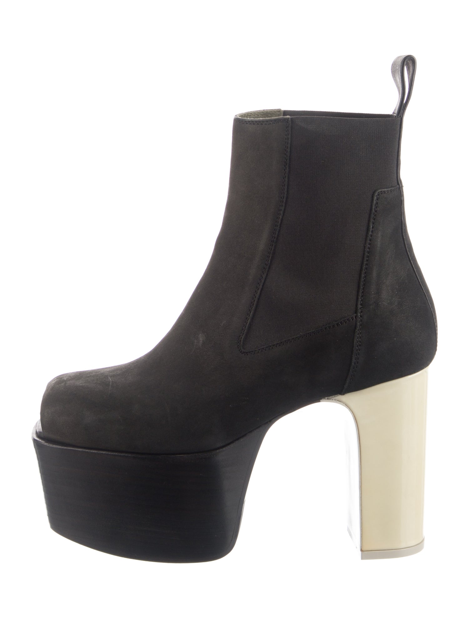 Rick Owens Vintage Suede Chelsea Boots