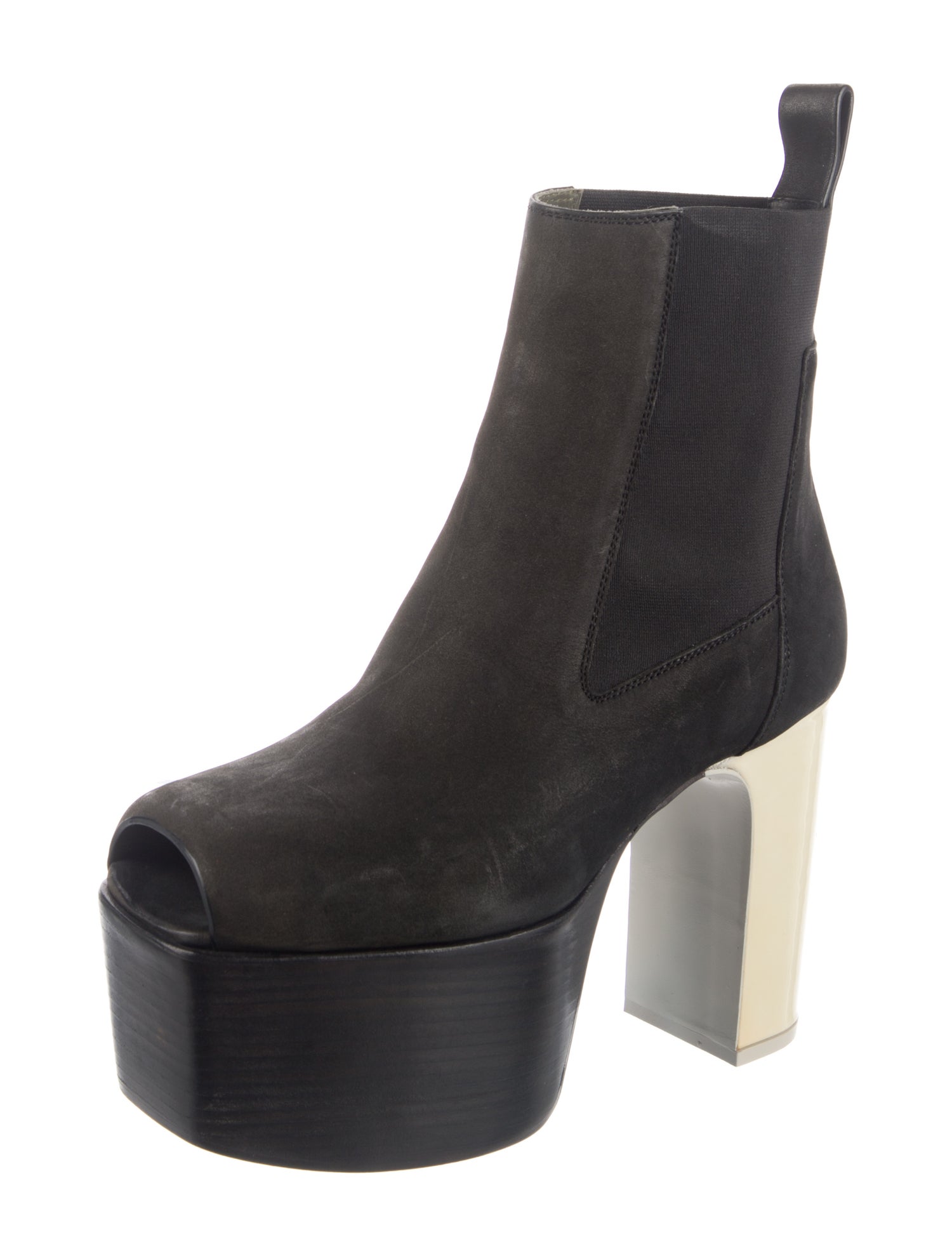 Rick Owens Vintage Suede Chelsea Boots