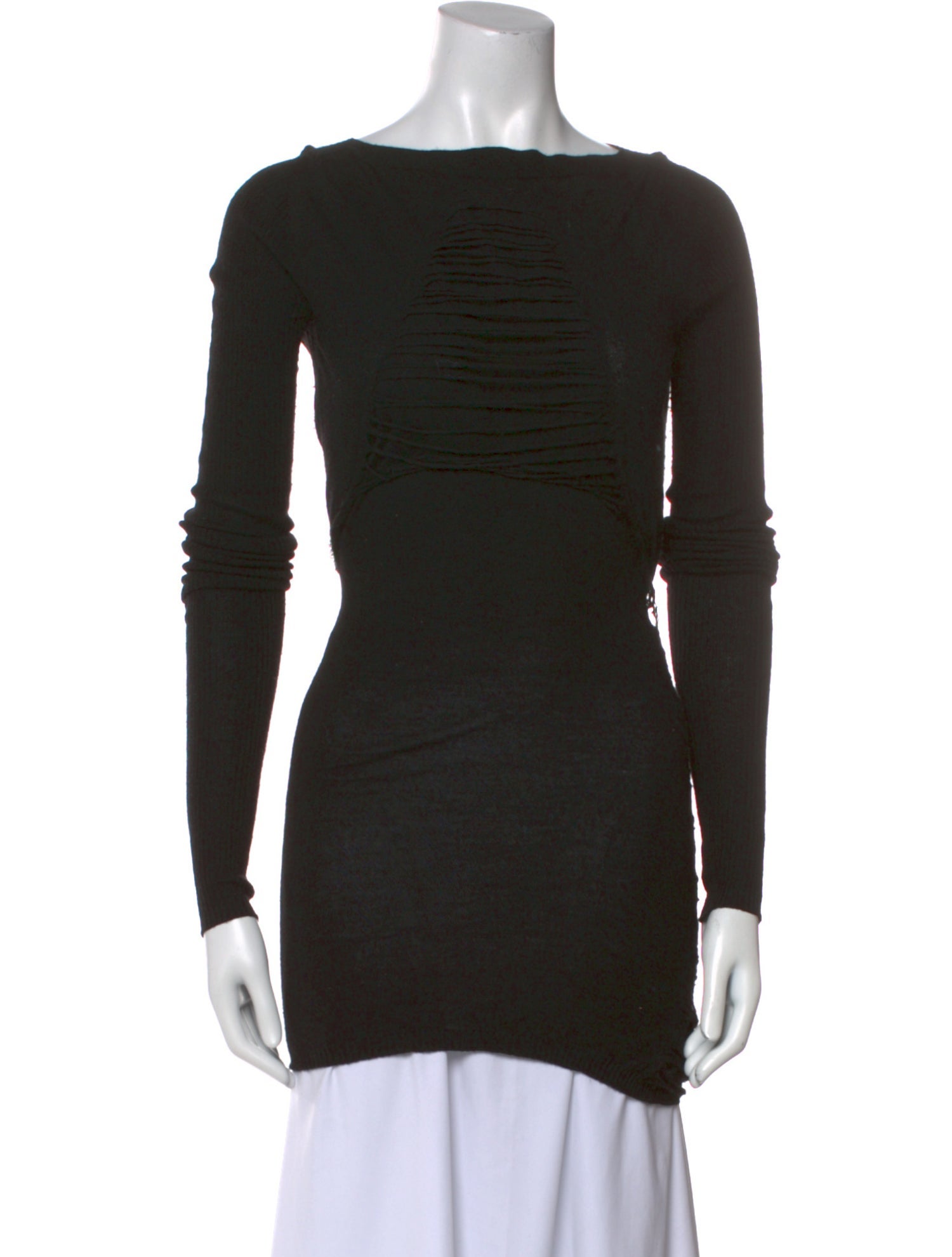 Rick Owens Bateau Neckline Sweater