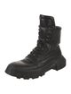 Rick Owens Leather Combat Boots