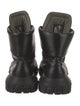Rick Owens Leather Combat Boots