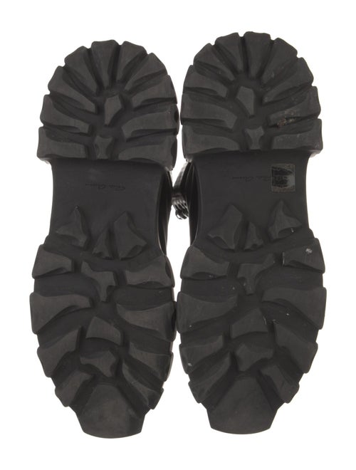 Rick Owens Leather Combat Boots