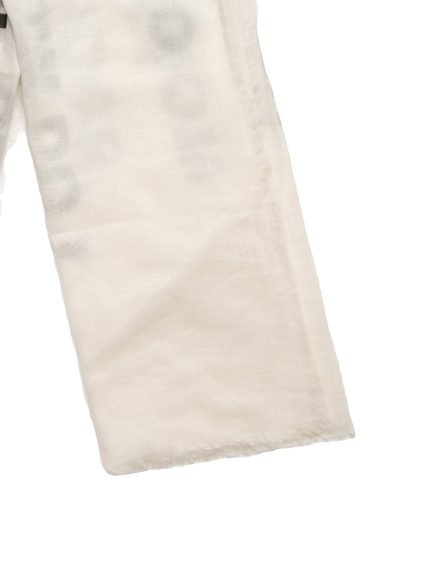 Rick Owens Silk Printed Scarf