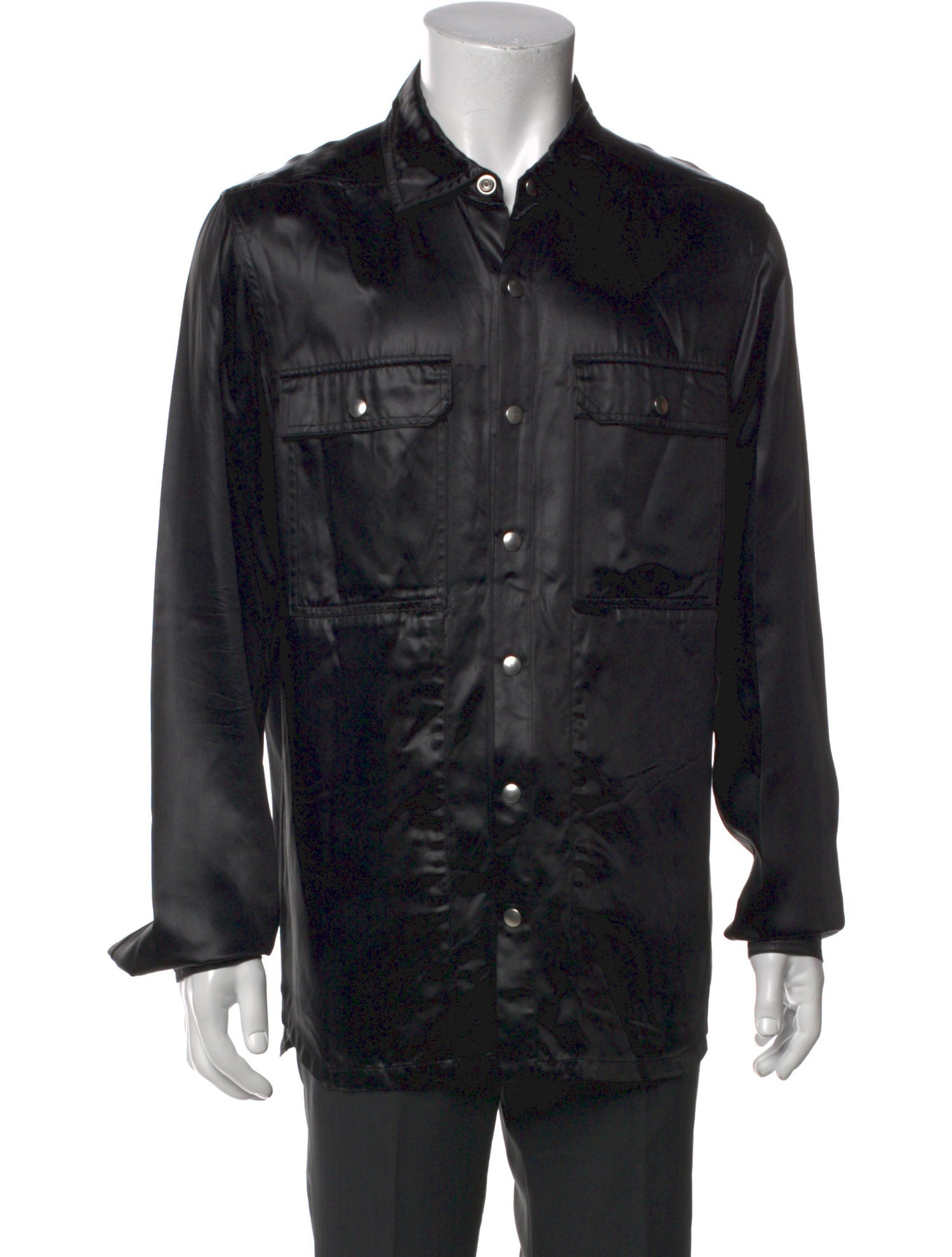 Rick Owens 2021 Long Sleeve Western Shirt