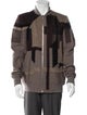 Rick Owens Virgin Wool Printed Utility Jacket