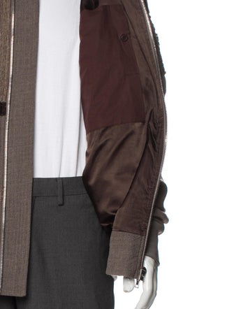 Rick Owens Virgin Wool Printed Utility Jacket