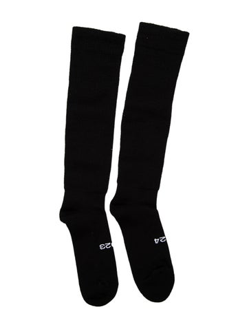Rick Owens Hosiery Knee Length Socks One Size