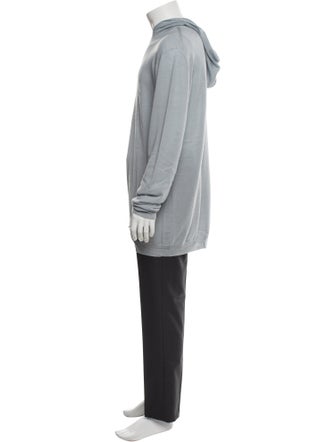 Rick Owens Virgin Wool Mock Neck Pullover