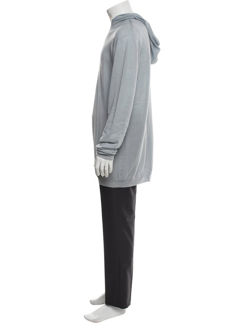 Rick Owens Virgin Wool Mock Neck Pullover