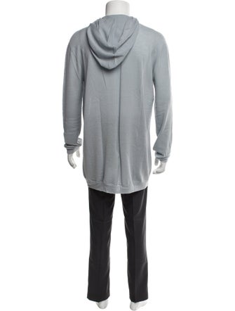 Rick Owens Virgin Wool Mock Neck Pullover