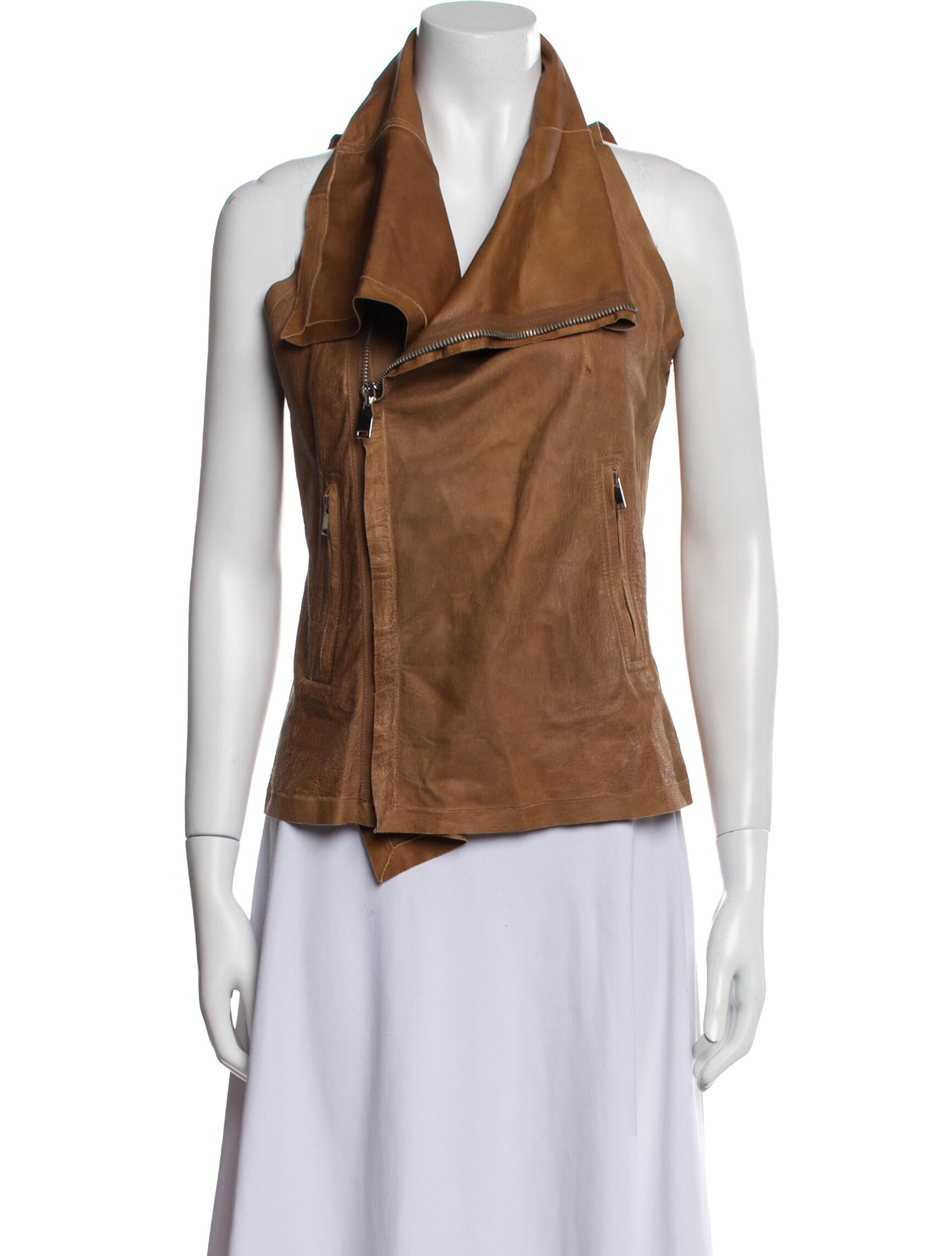 Rick Owens Leather Vest