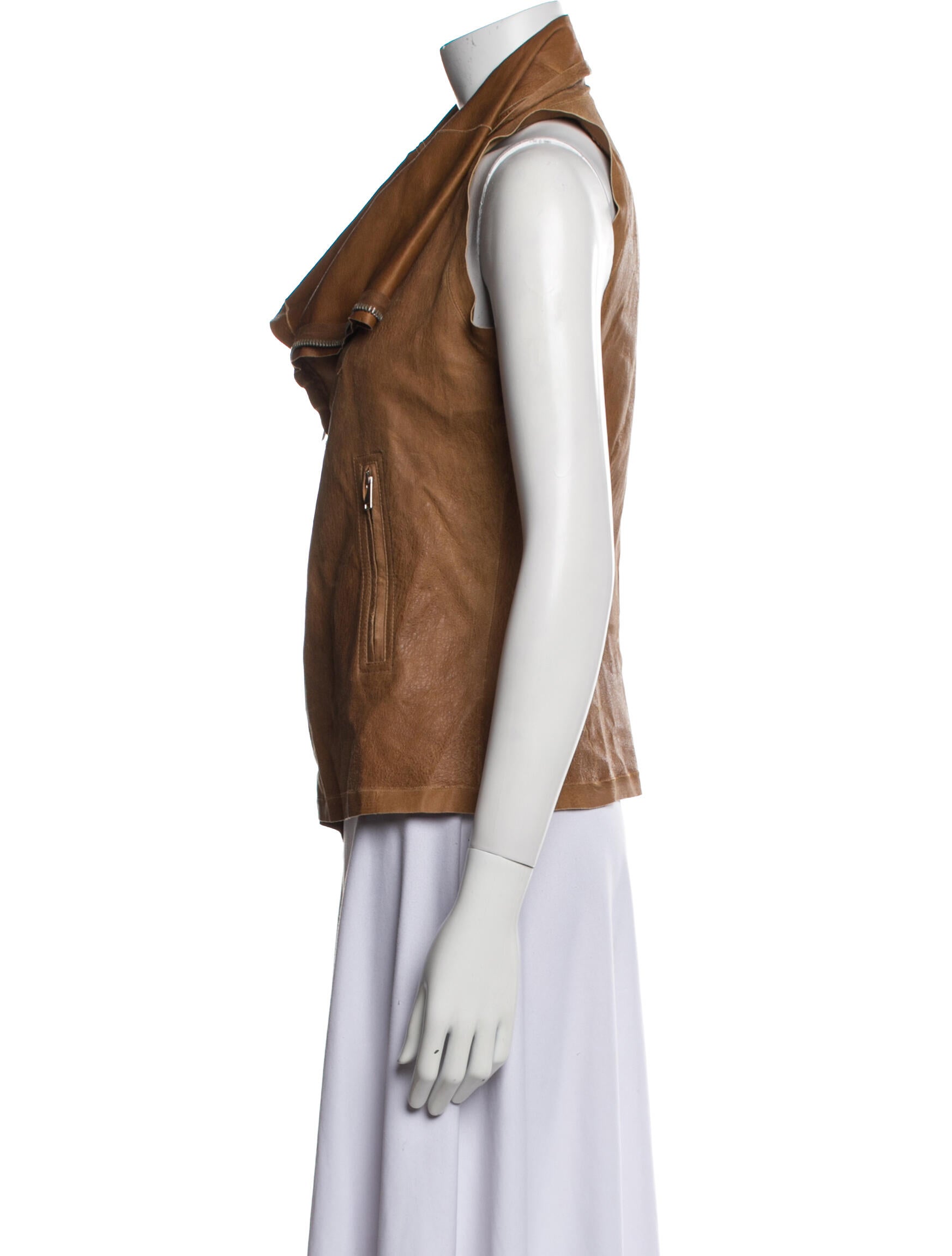 Rick Owens Leather Vest