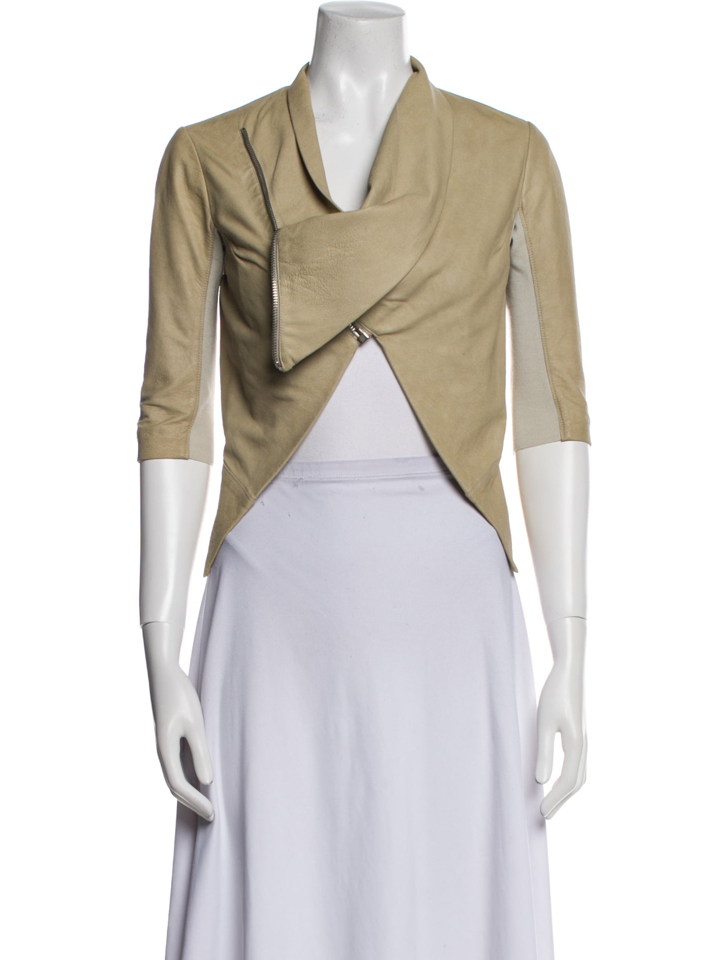 Rick Owens Leather Bolero