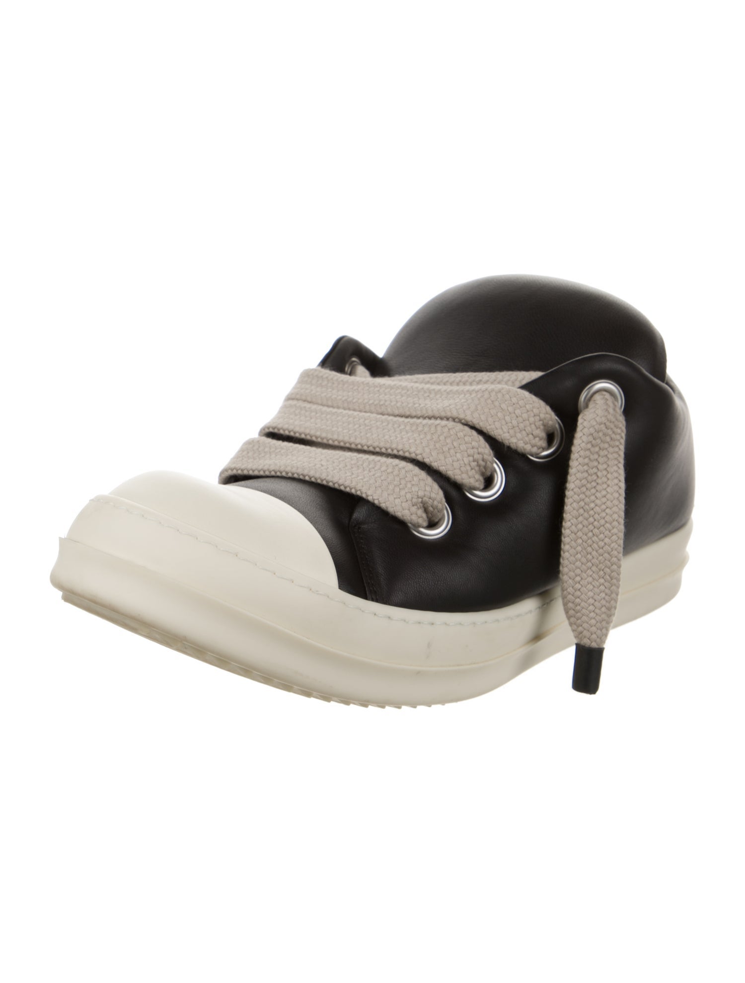 Rick Owens Leather Sneakers