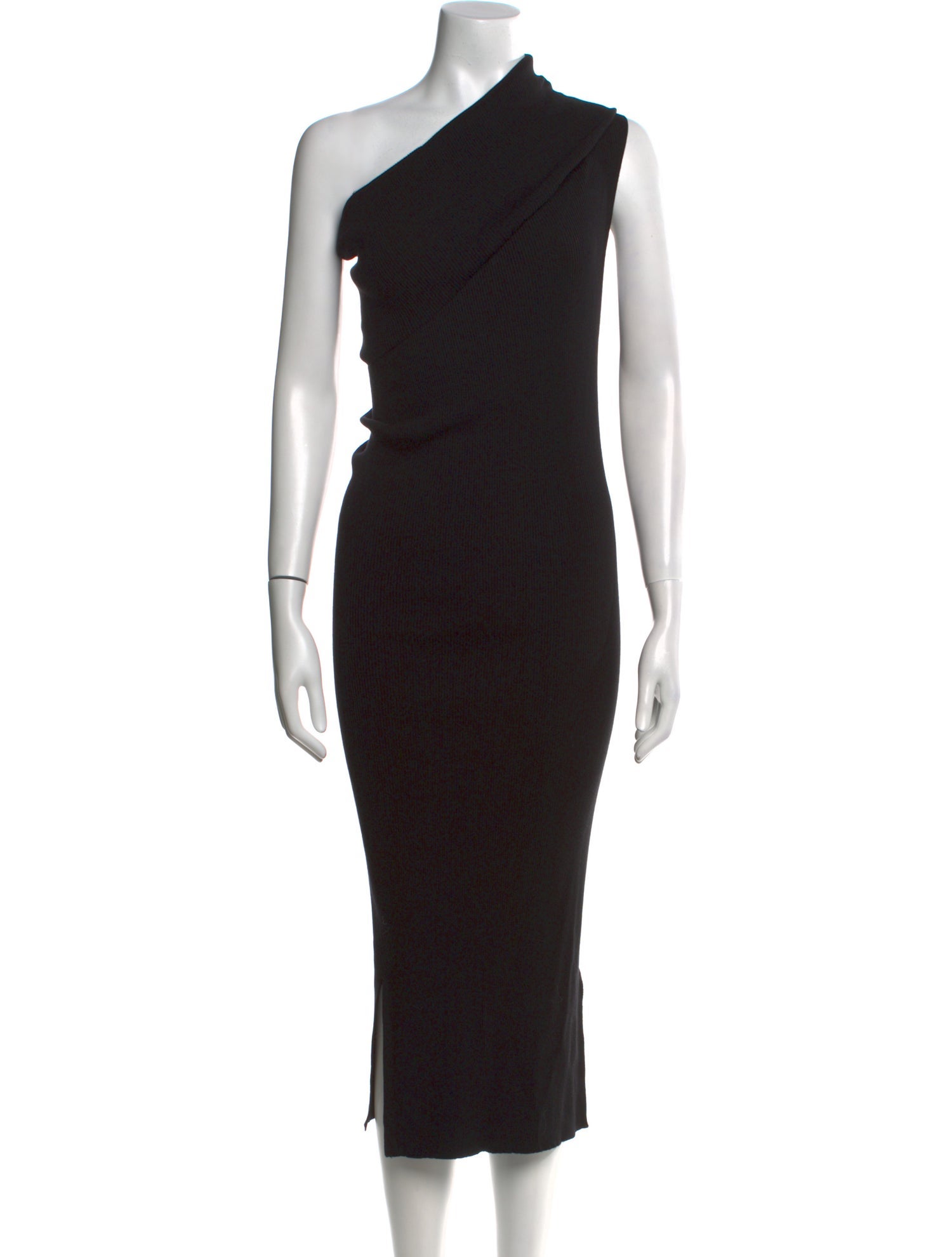 Rick Owens One-Shoulder Long Dress