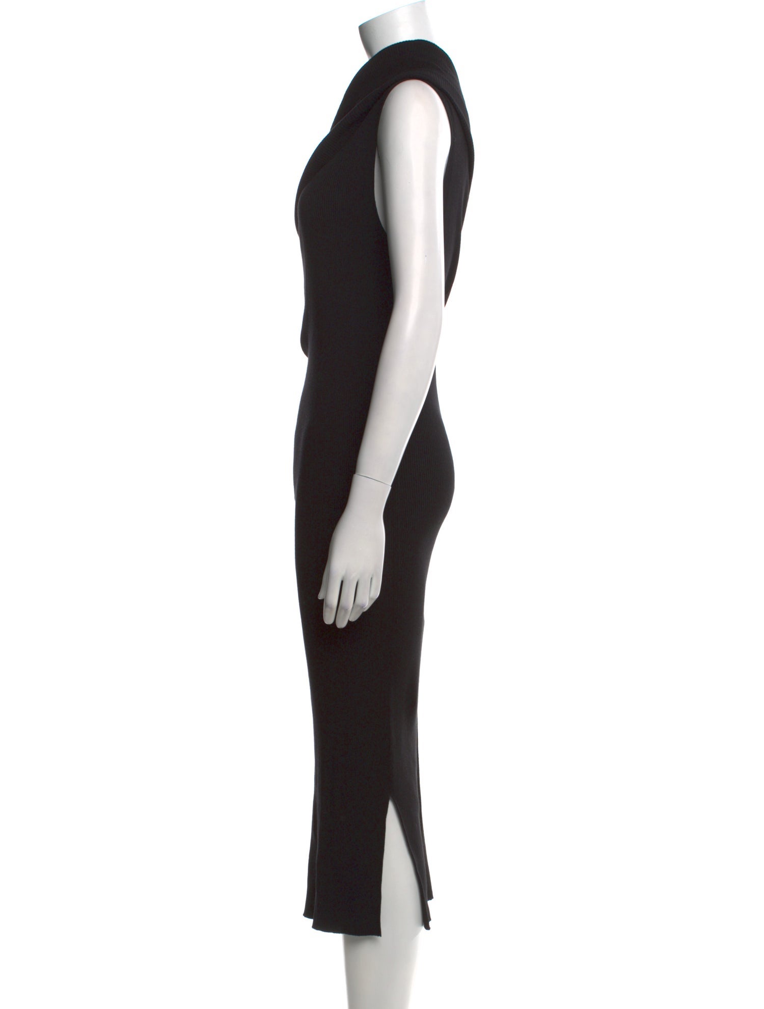 Rick Owens One-Shoulder Long Dress