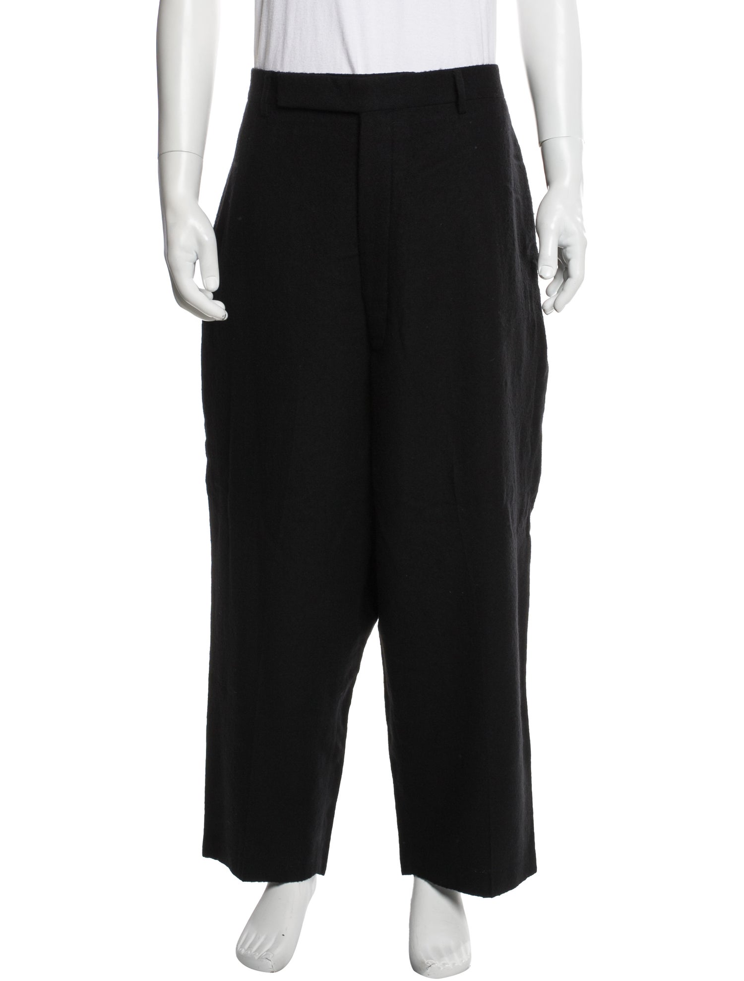 Rick Owens Virgin Wool Dress Pants