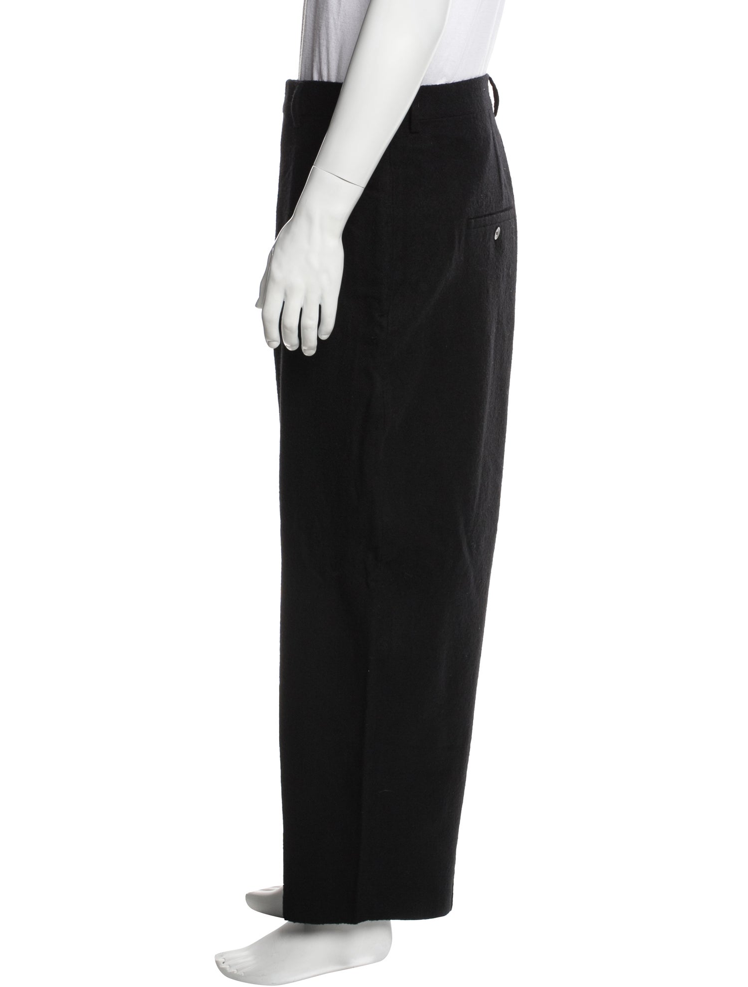 Rick Owens Virgin Wool Dress Pants