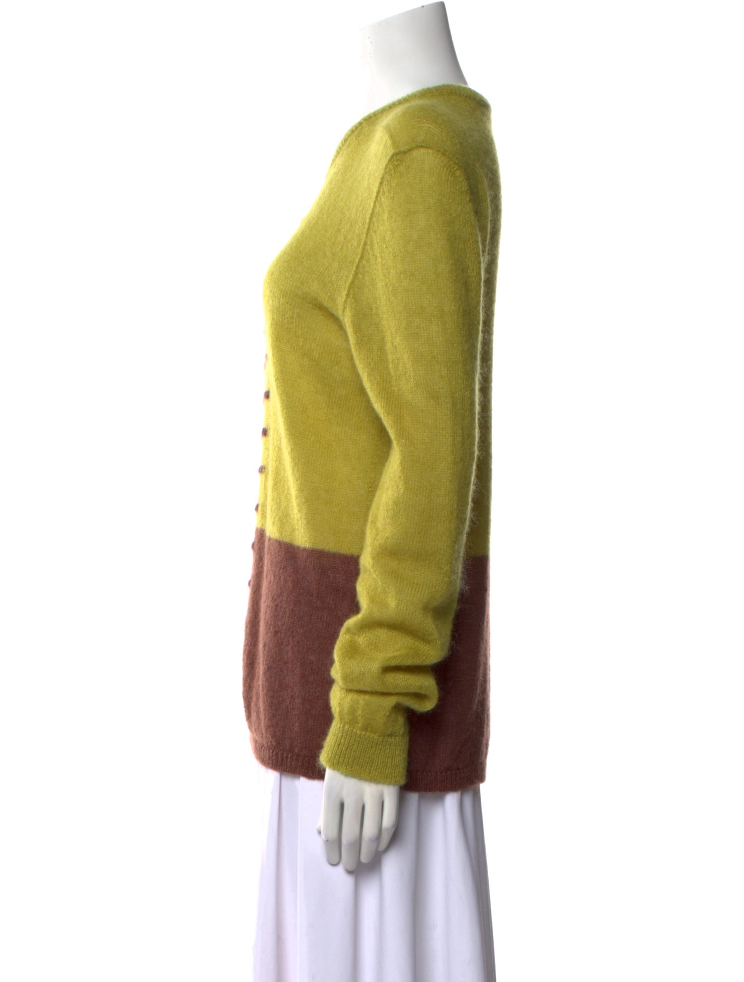 Rick Owens Mohair Striped Sweater