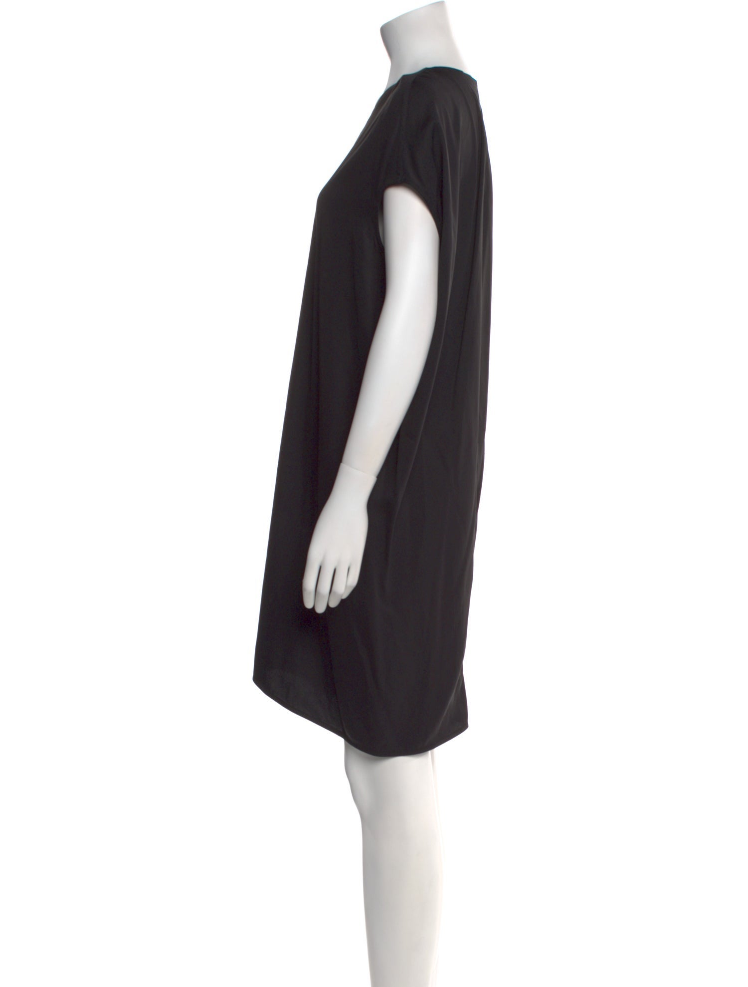Rick Owens V-Neck Mini Dress