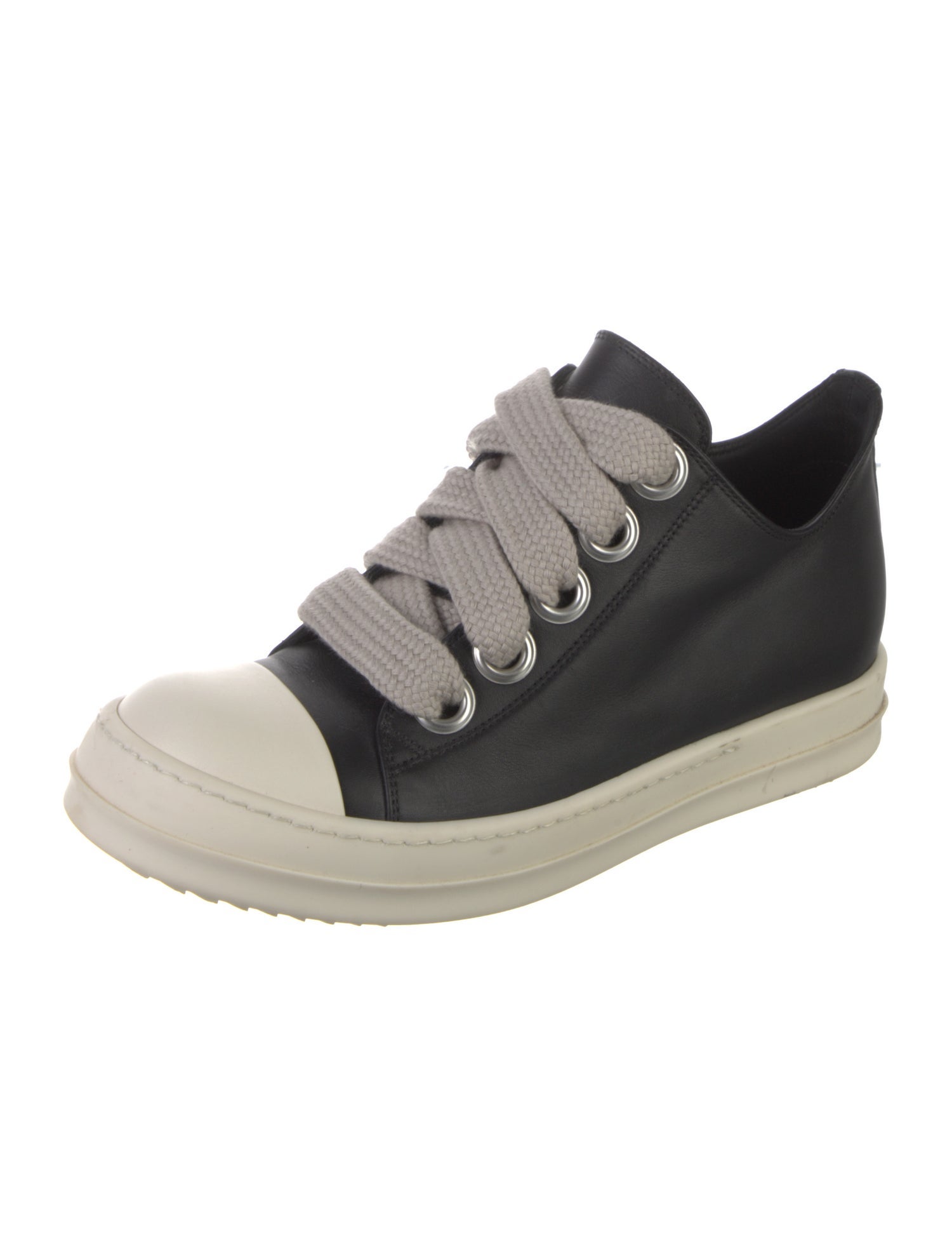 Rick Owens Leather Sneakers