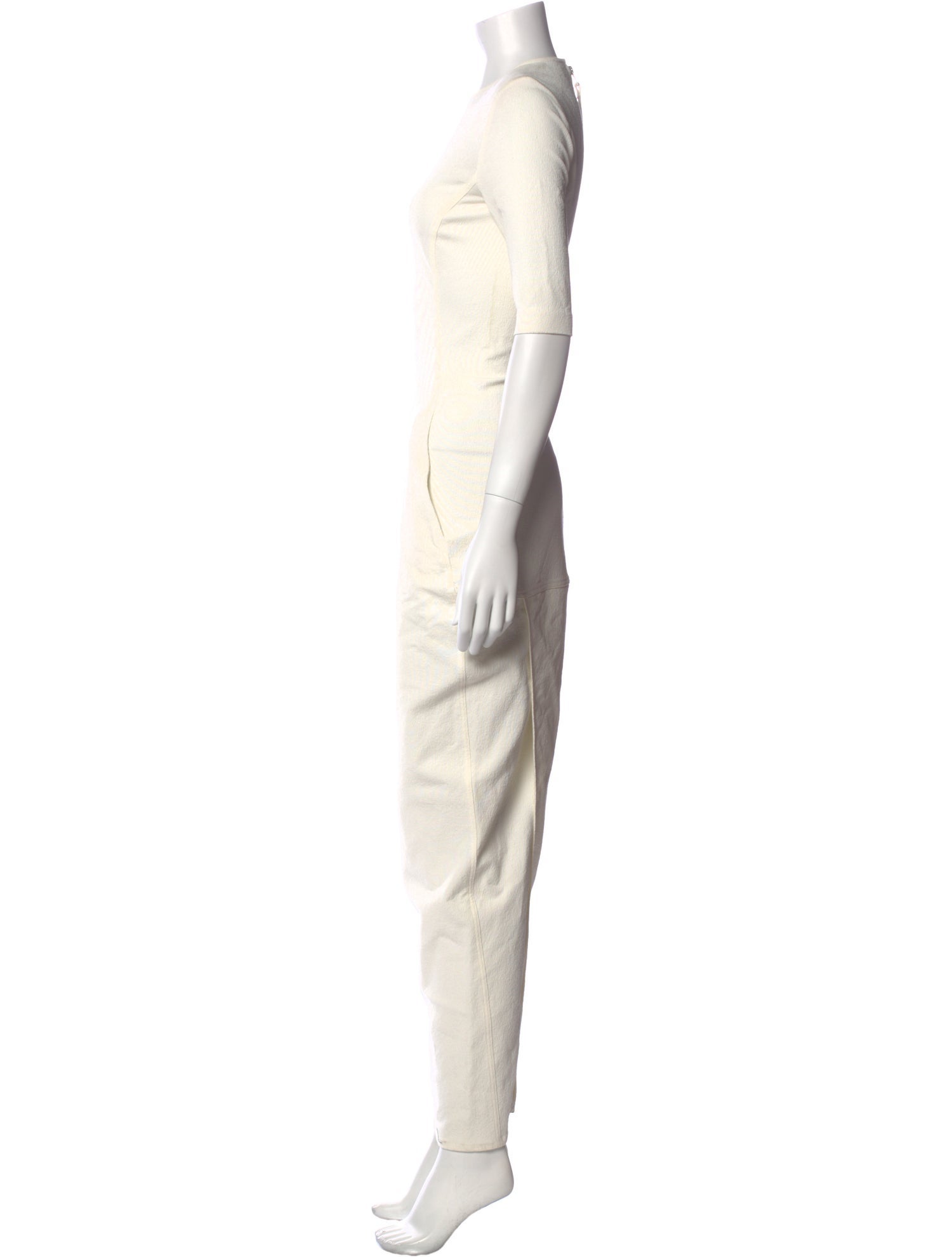 Rick Owens Crew Neck Long Dress