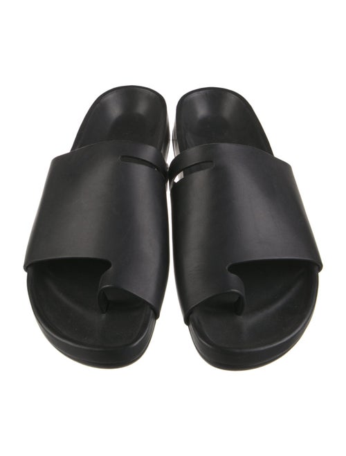 Rick Owens Leather Slides