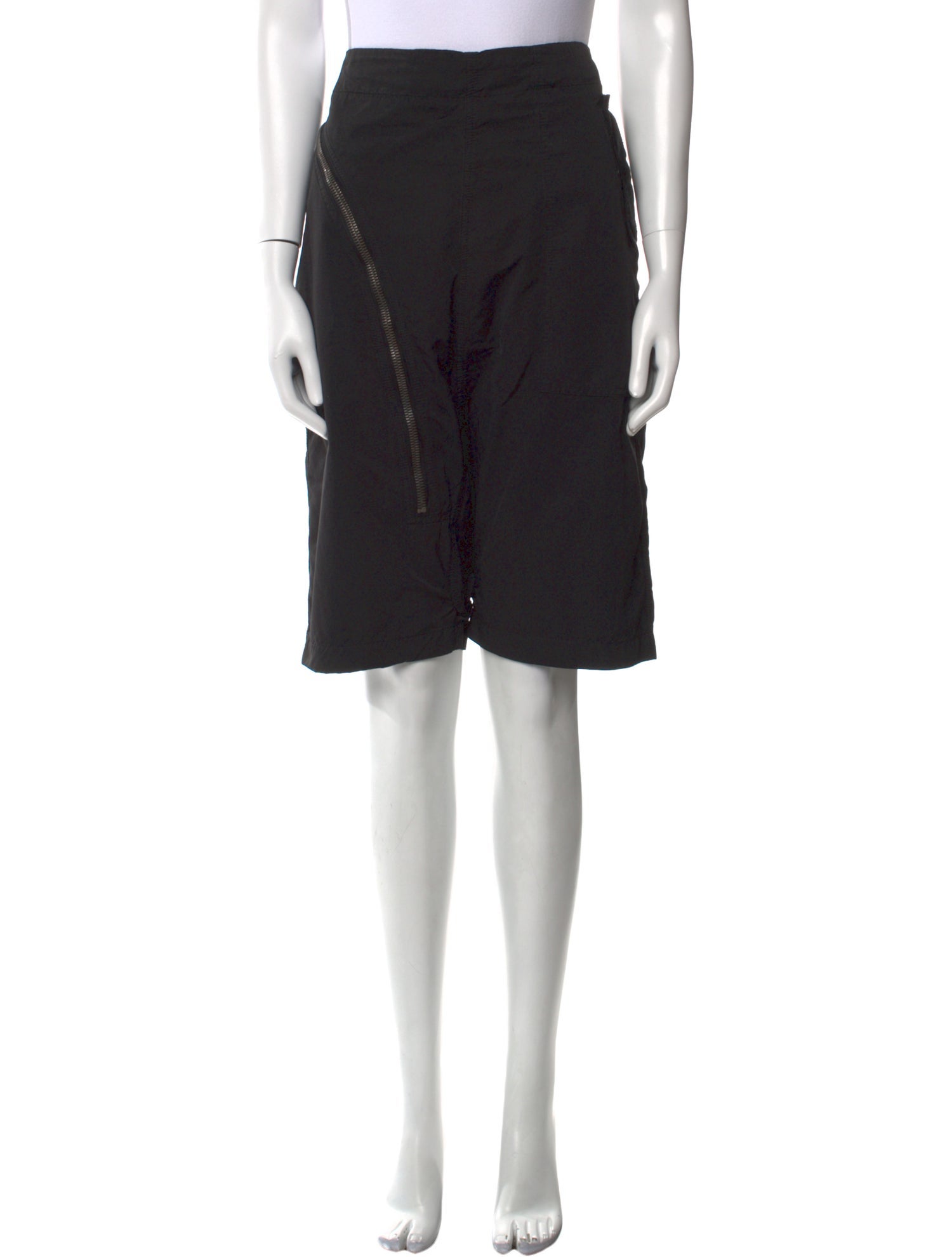 Rick Owens Nylon Knee-Length Shorts