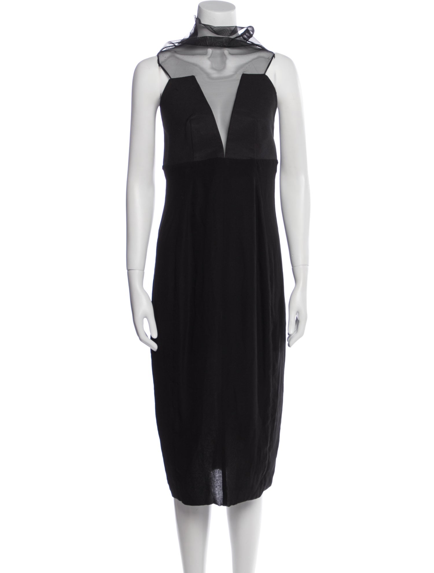 Rick Owens Silk Knee-Length Dress