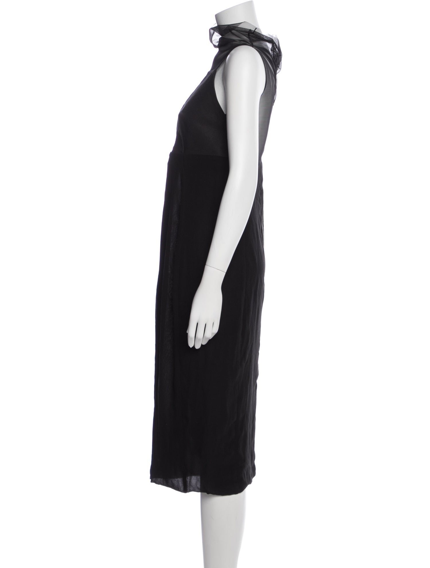 Rick Owens Silk Knee-Length Dress