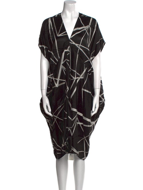 Rick Owens Printed Midi Length Dress