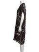 Rick Owens Printed Midi Length Dress