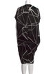 Rick Owens Printed Midi Length Dress