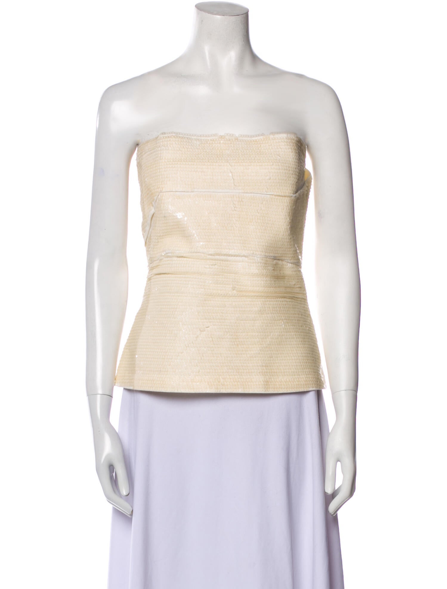 Rick Owens 2022 Strapless Top