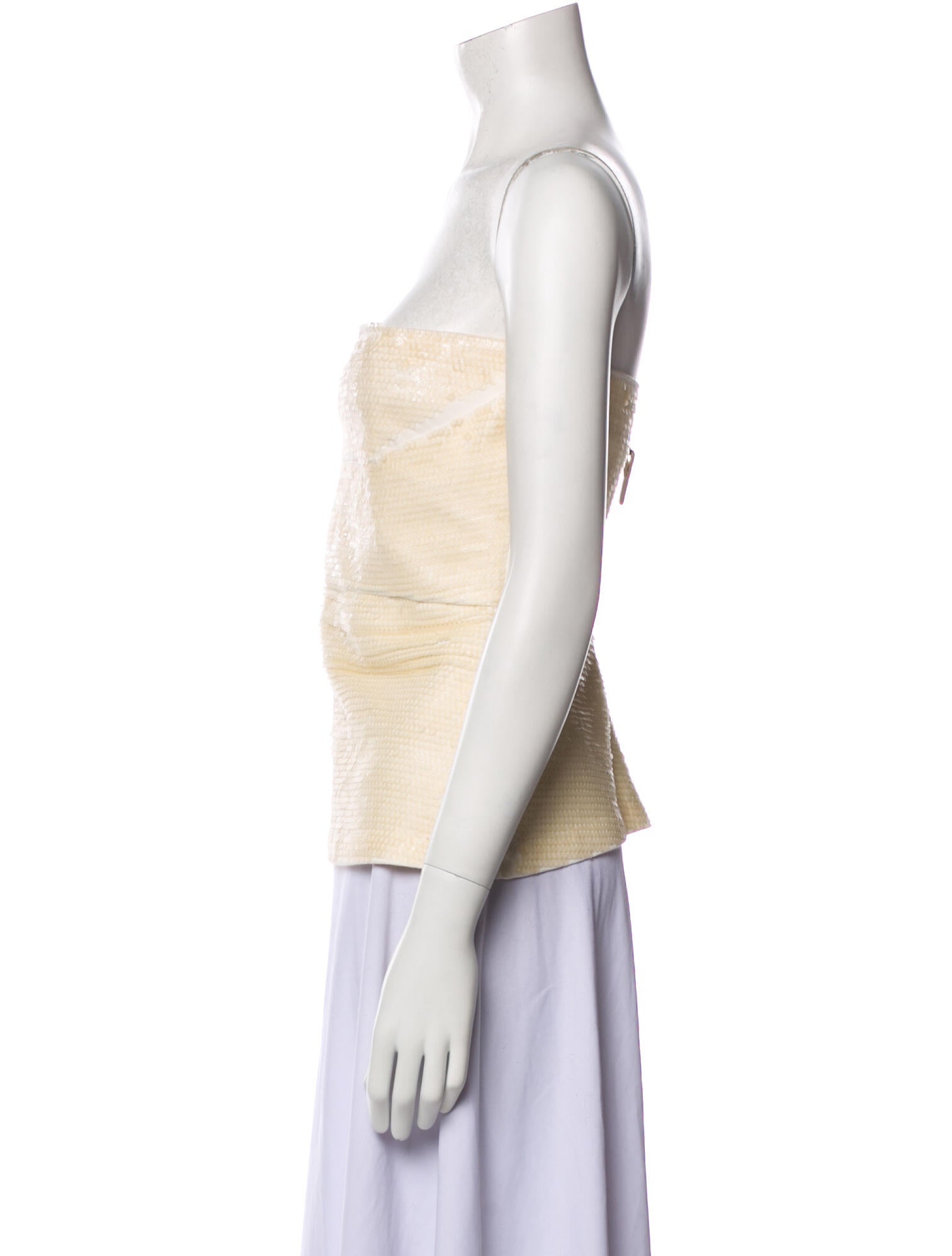 Rick Owens 2022 Strapless Top