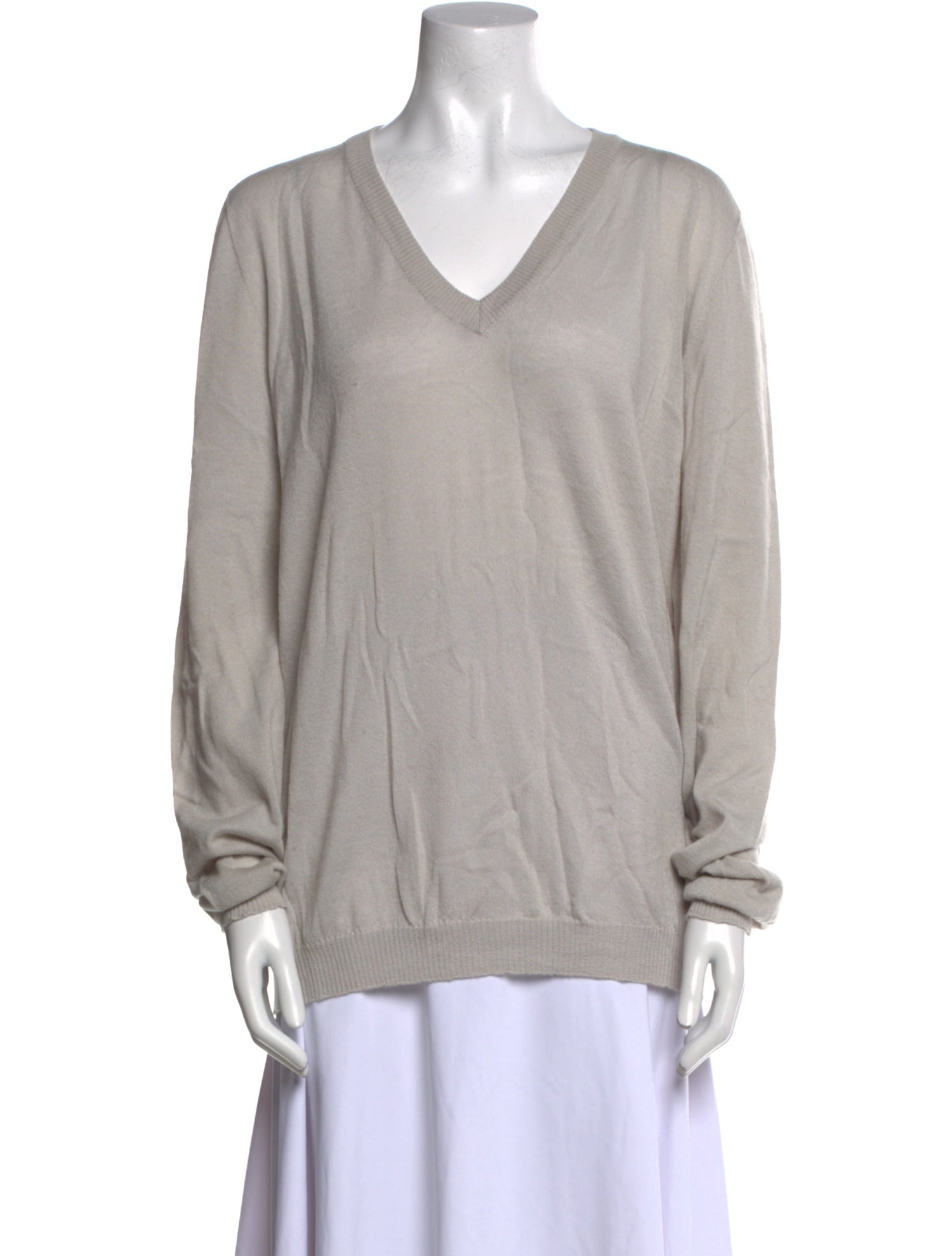 Rick Owens Cashmere V-Neck Sweater