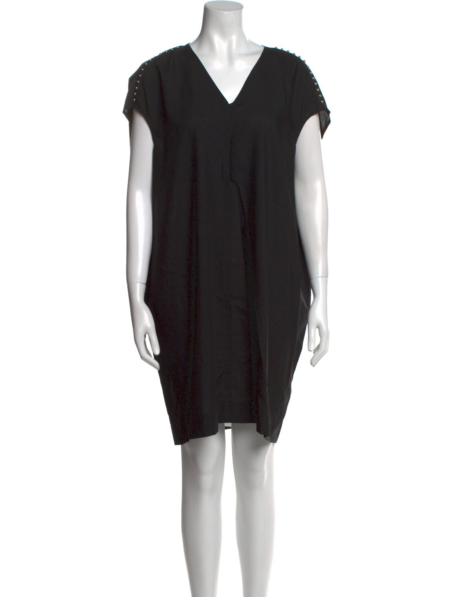 Rick Owens Virgin Wool Mini Dress