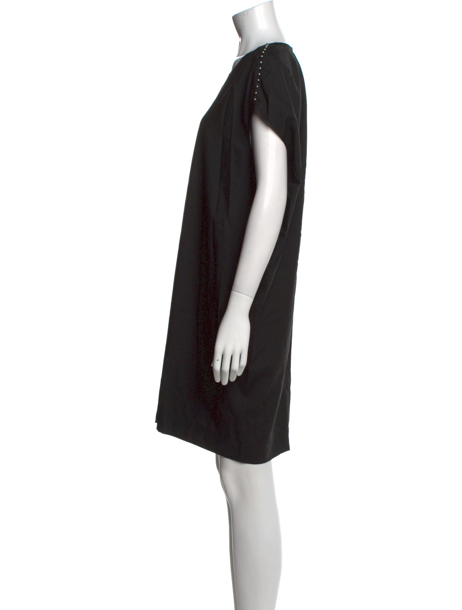 Rick Owens Virgin Wool Mini Dress