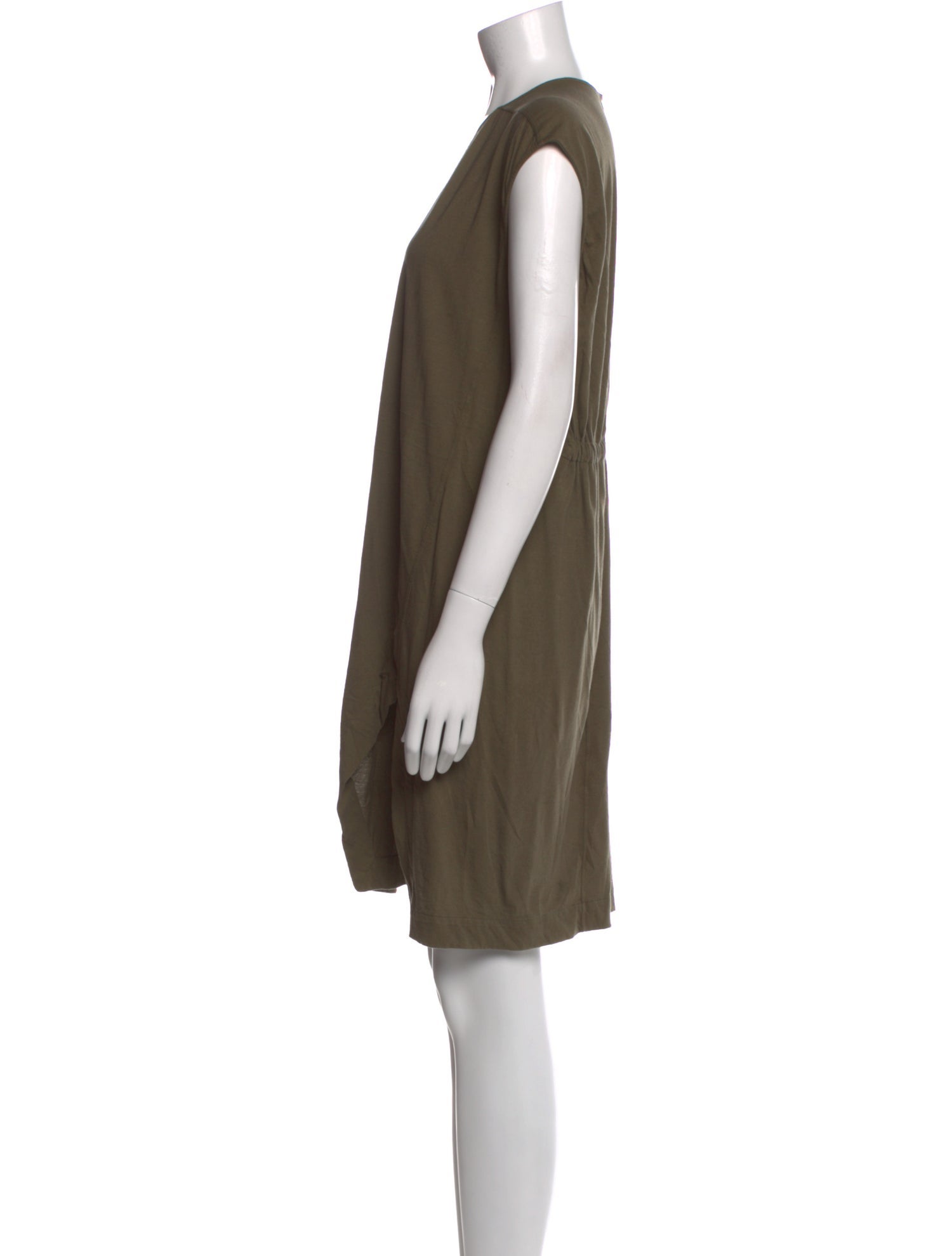 Rick Owens V-Neck Mini Dress