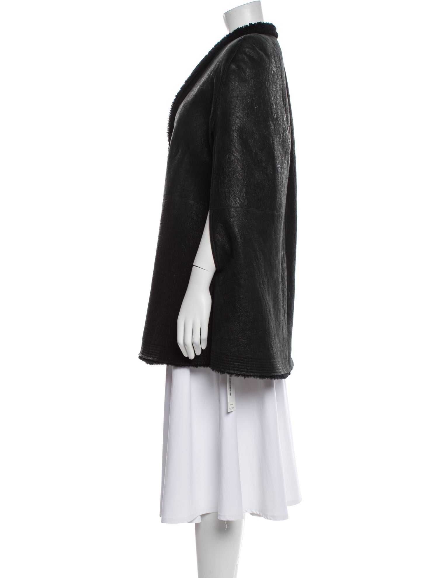 Rick Owens Shearling Fur Jacket